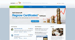 Desktop Screenshot of aimersoft.net
